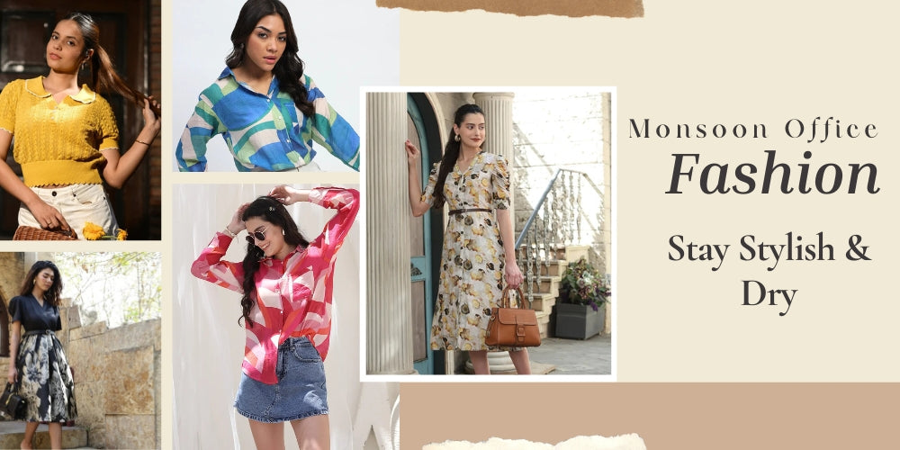 Monsoon Office Fashion: Stay Professional