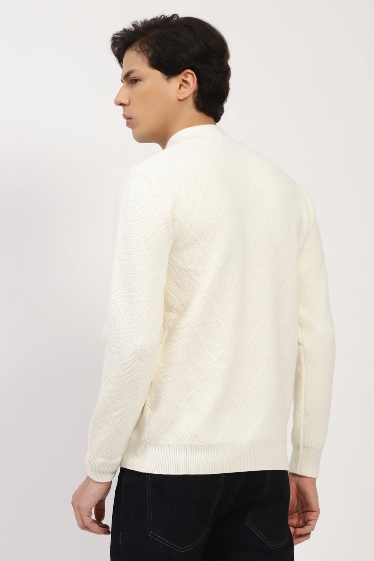 Off-White Self-Design High-Neck Pullover-Global Republic
