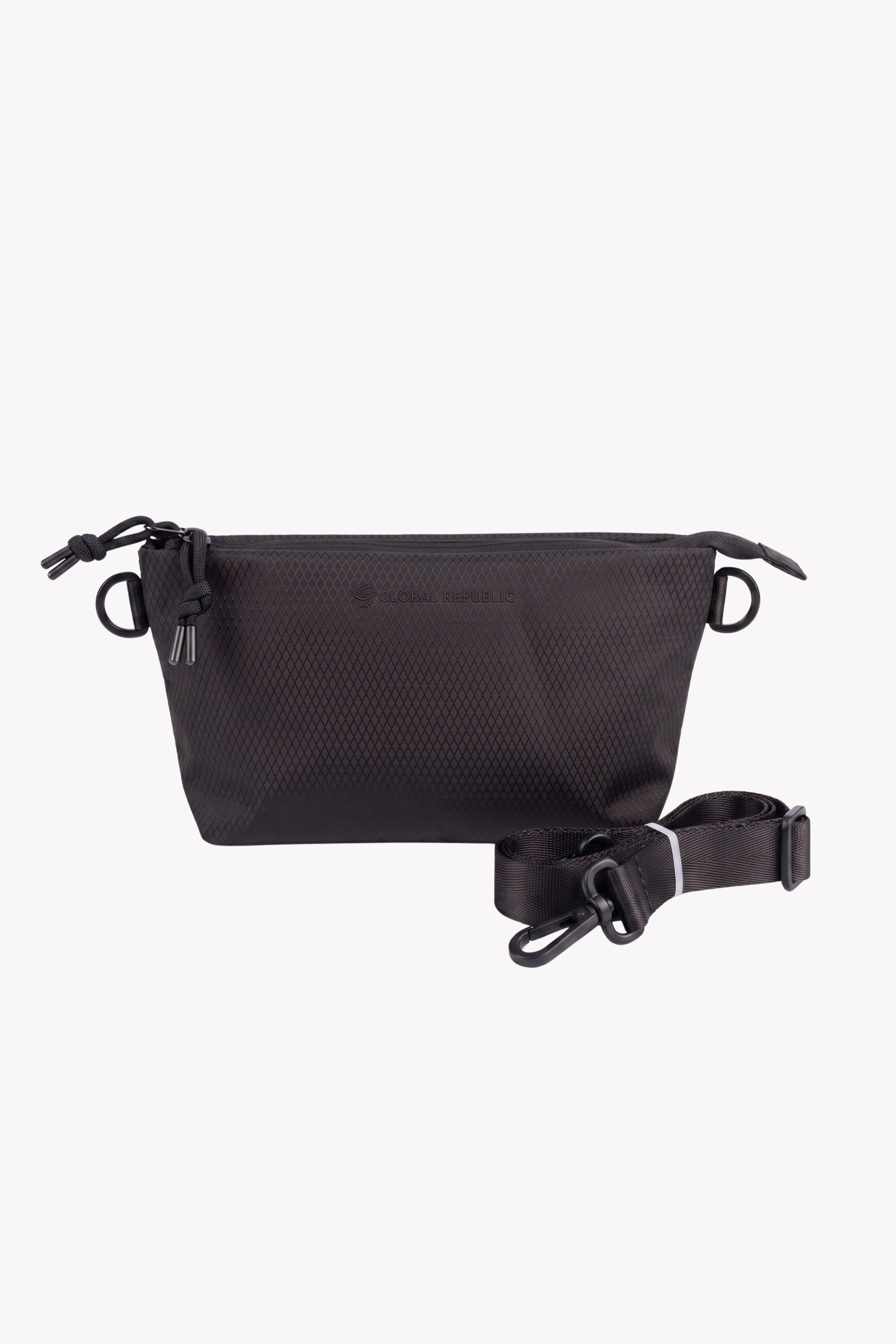 Black Utility Kit Pouch Sling Bag