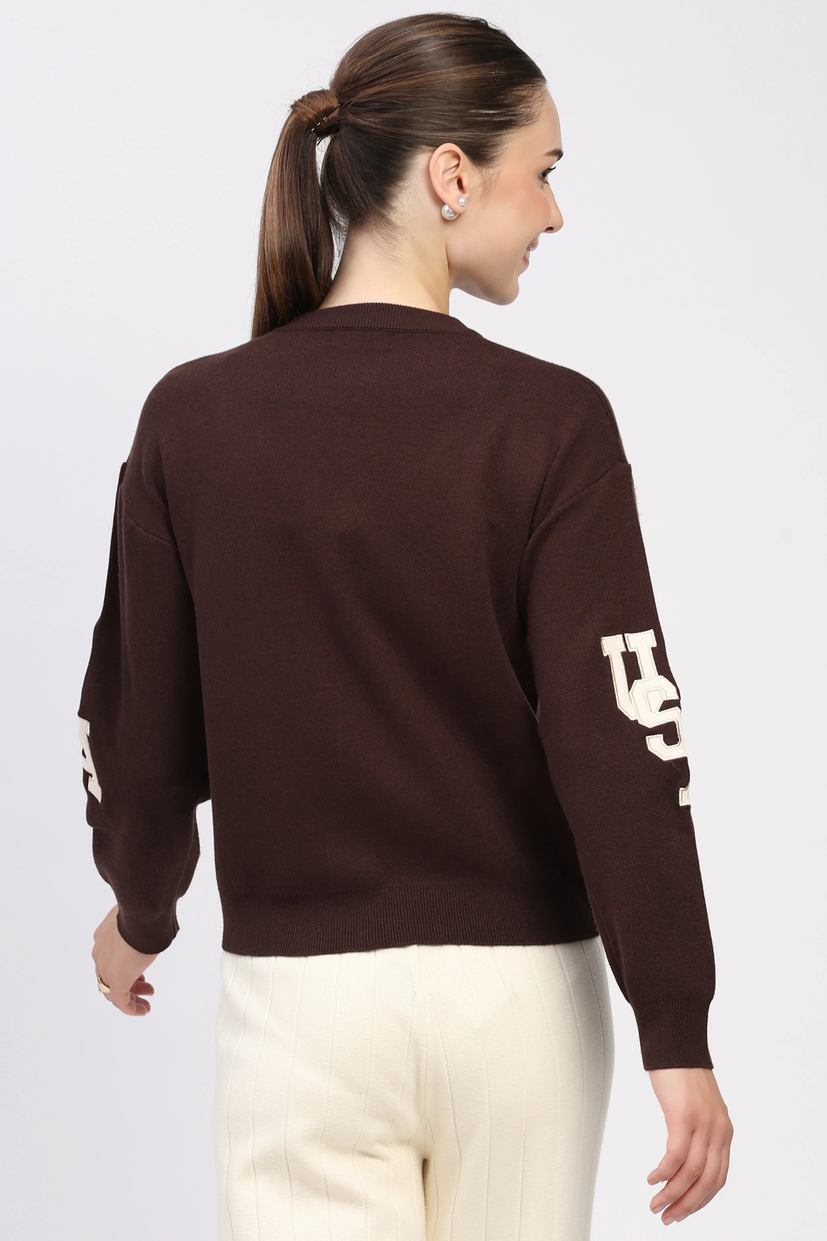Chocolate Brown New York 90 Pullover