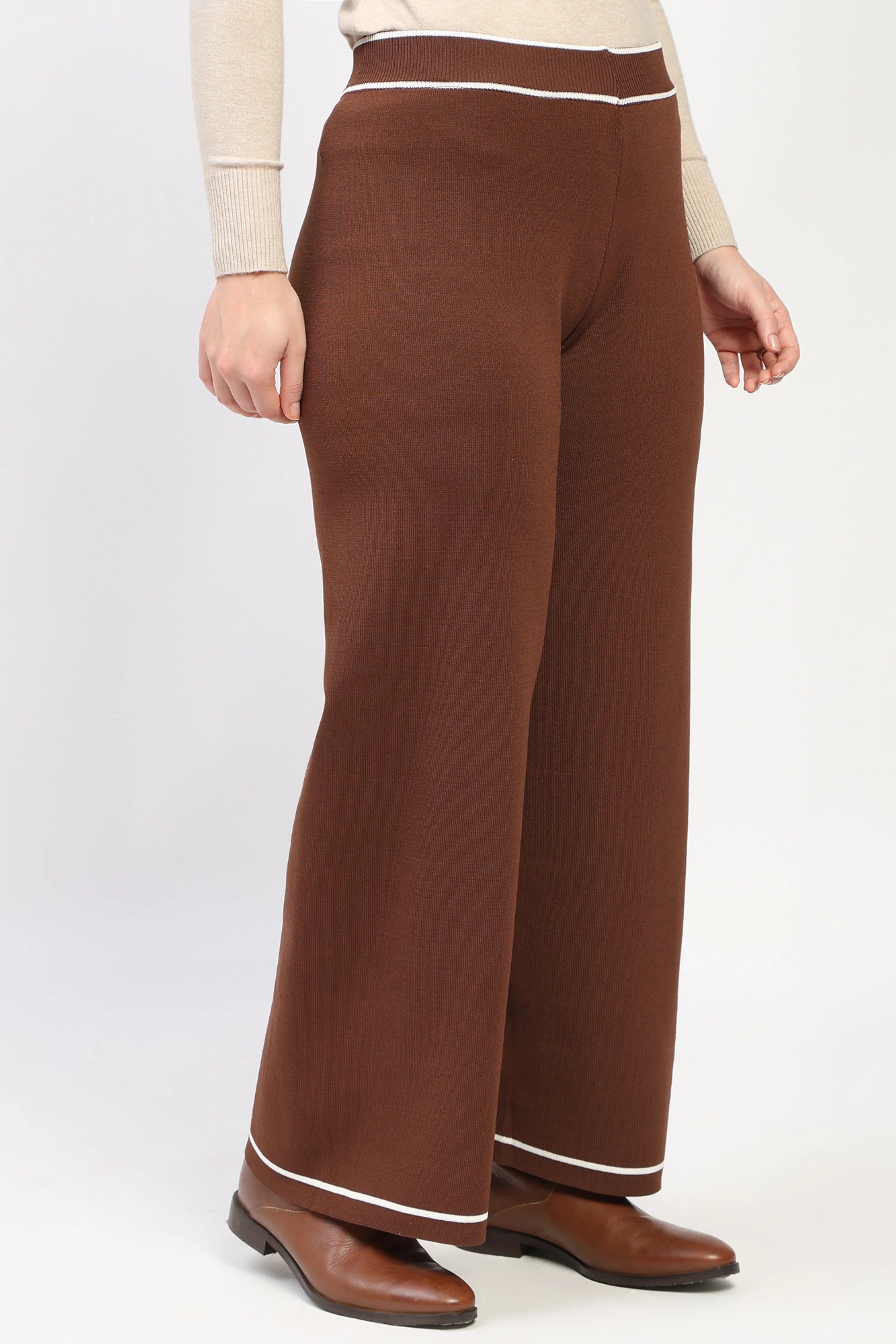 Brown Knitted Co-ord Set