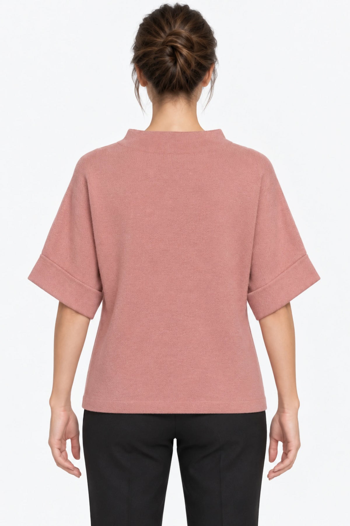 Pink Floral Embellished Pullover-Global Republic