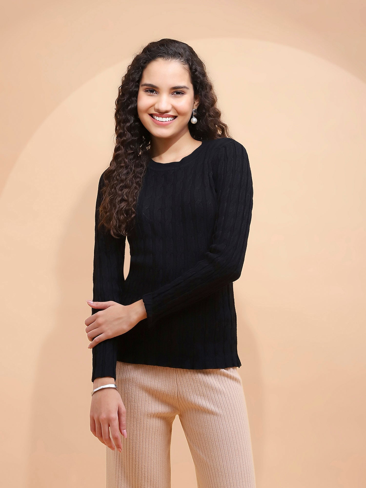 Women Crew Neck Slim Fit Skivvy - Global Republic