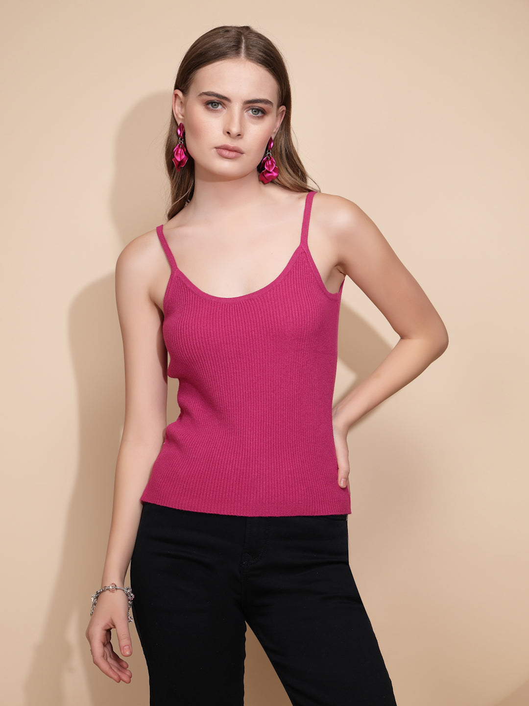 Two Way Neck Camisole Top - Global Republic