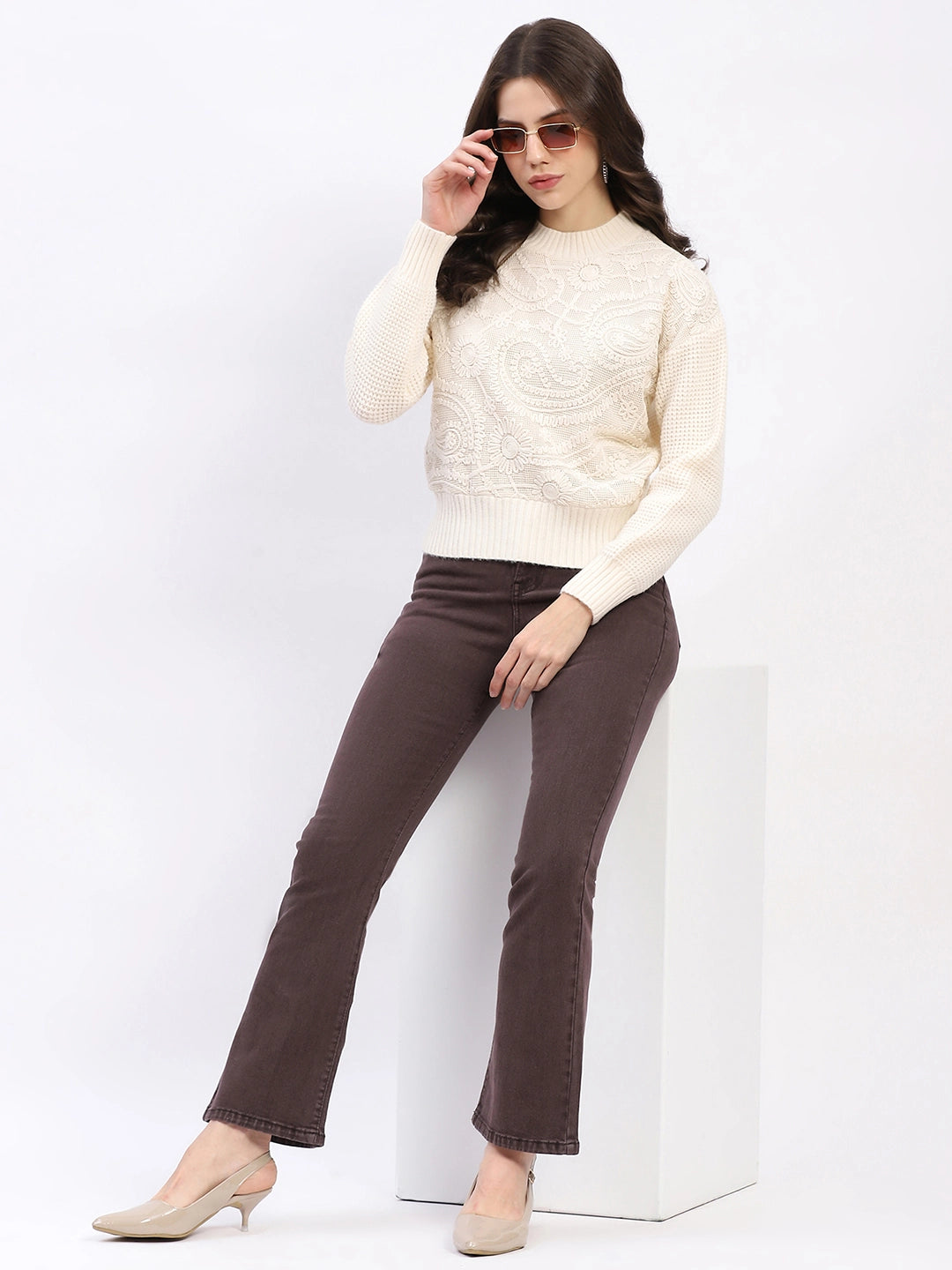 Classic Embroidered Pullover - Global Republic