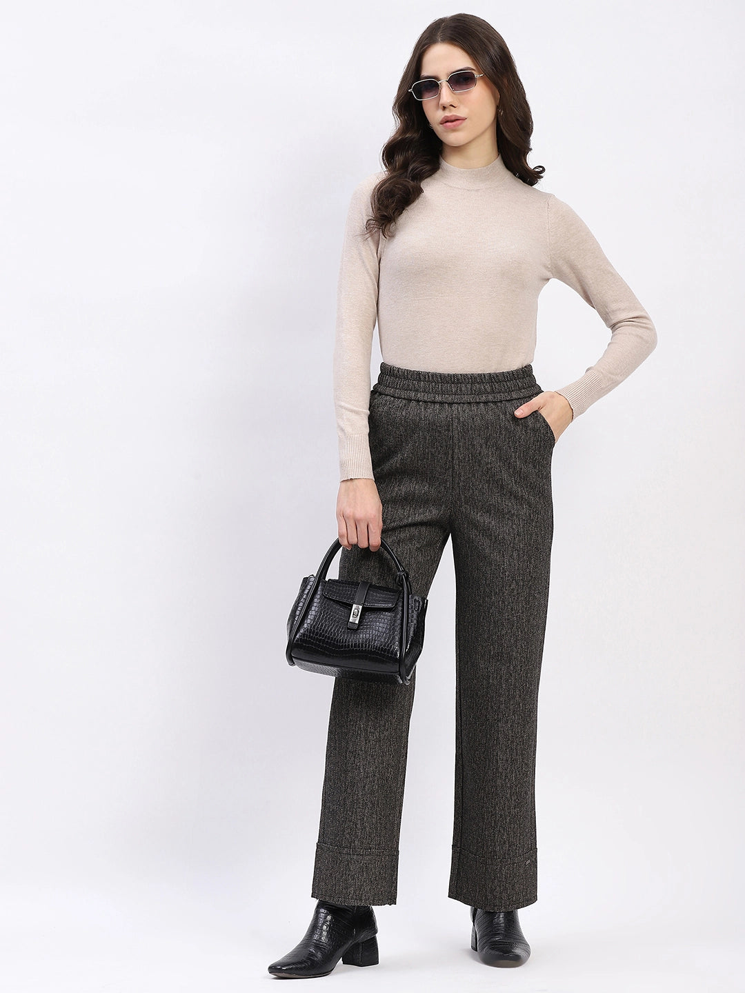 Pinstripe Chevron Winter Lower - Global Republic