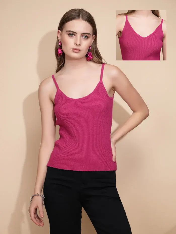 Two Way Neck Camisole Top - Global Republic