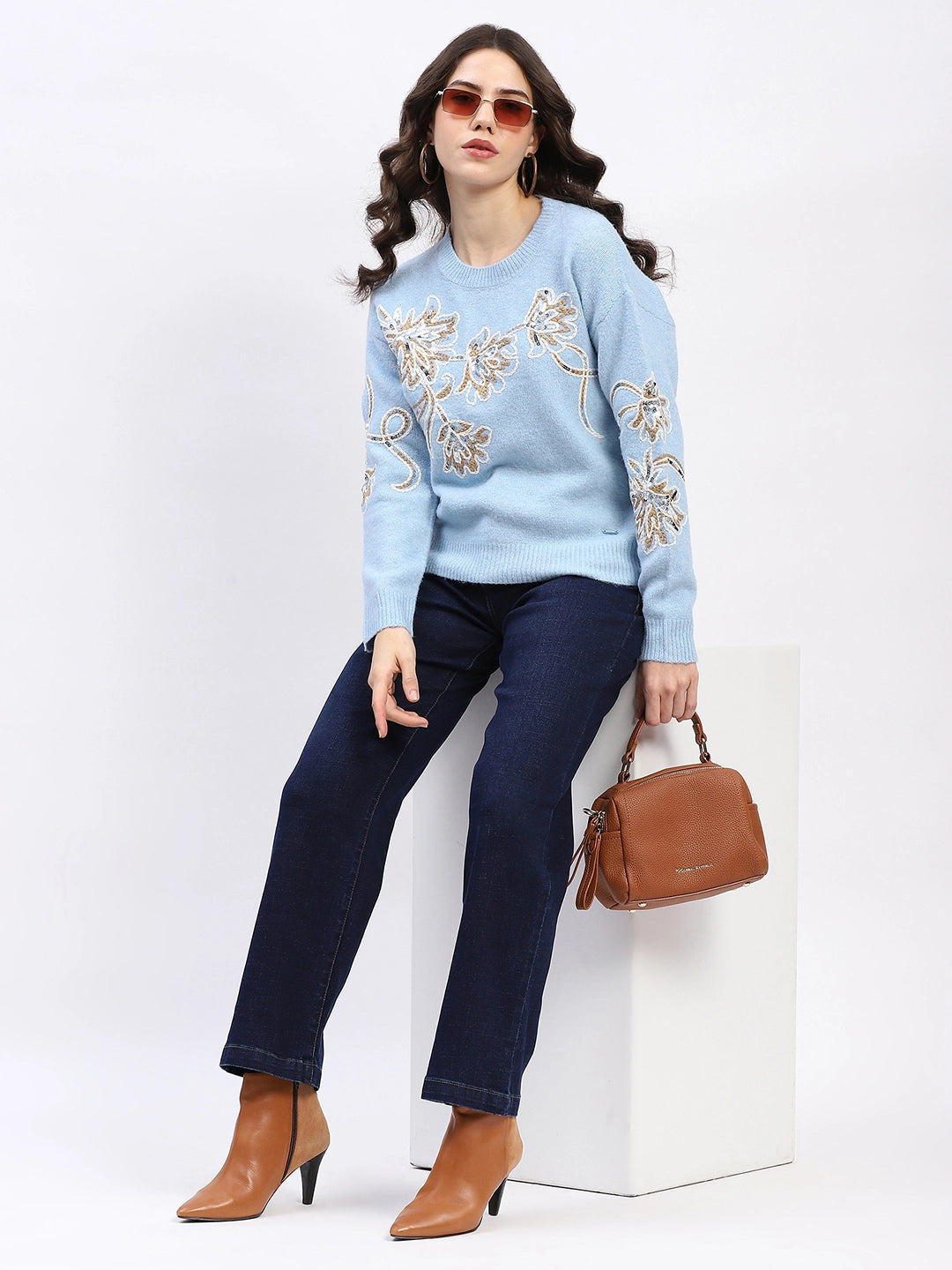 Blue Straight Jeans