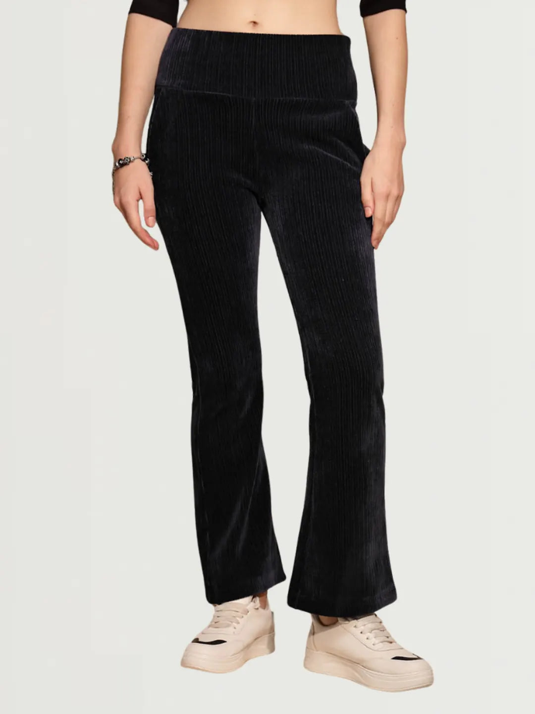 Blue High Rise Stretchable Jegging - Global Republic