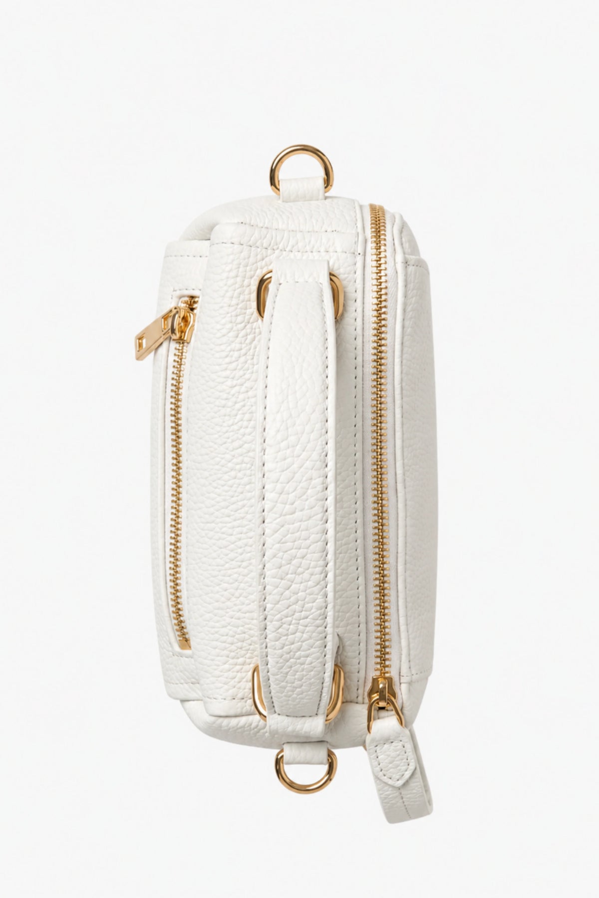 White Solid Bucket Bag-Global Republic