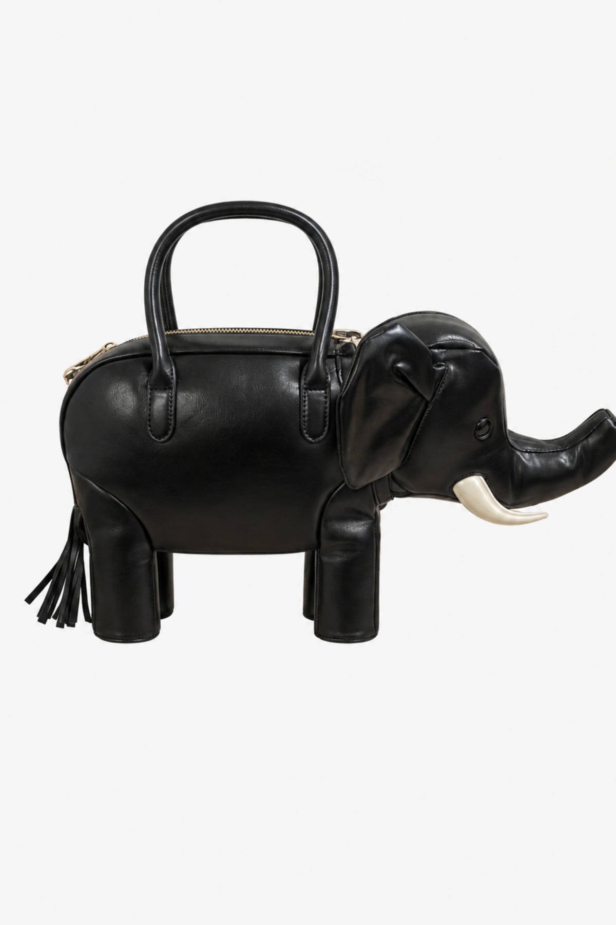 Black Elephant Shape Handbag-Global Republic