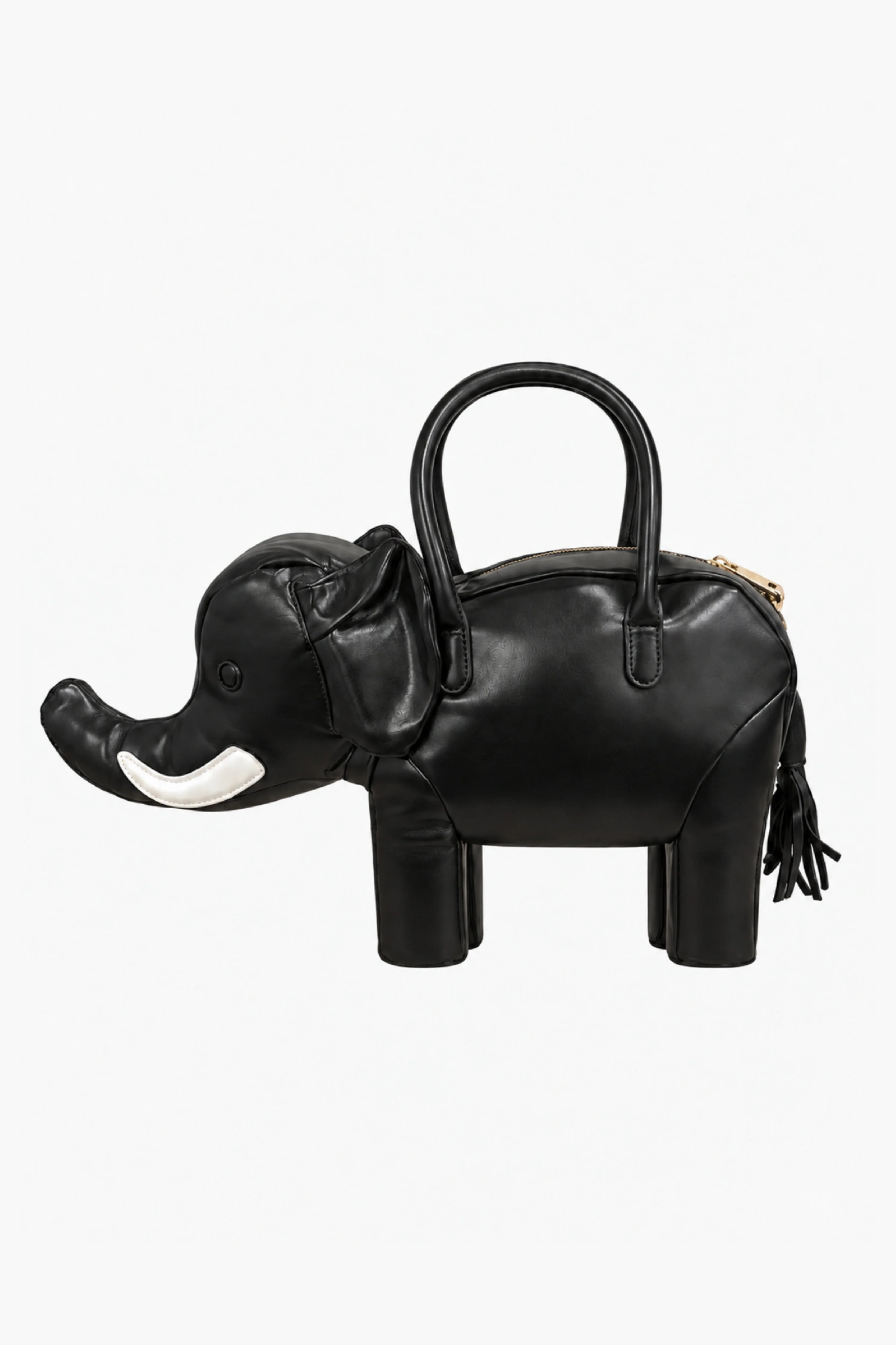 Black Elephant Shape Handbag-Global Republic