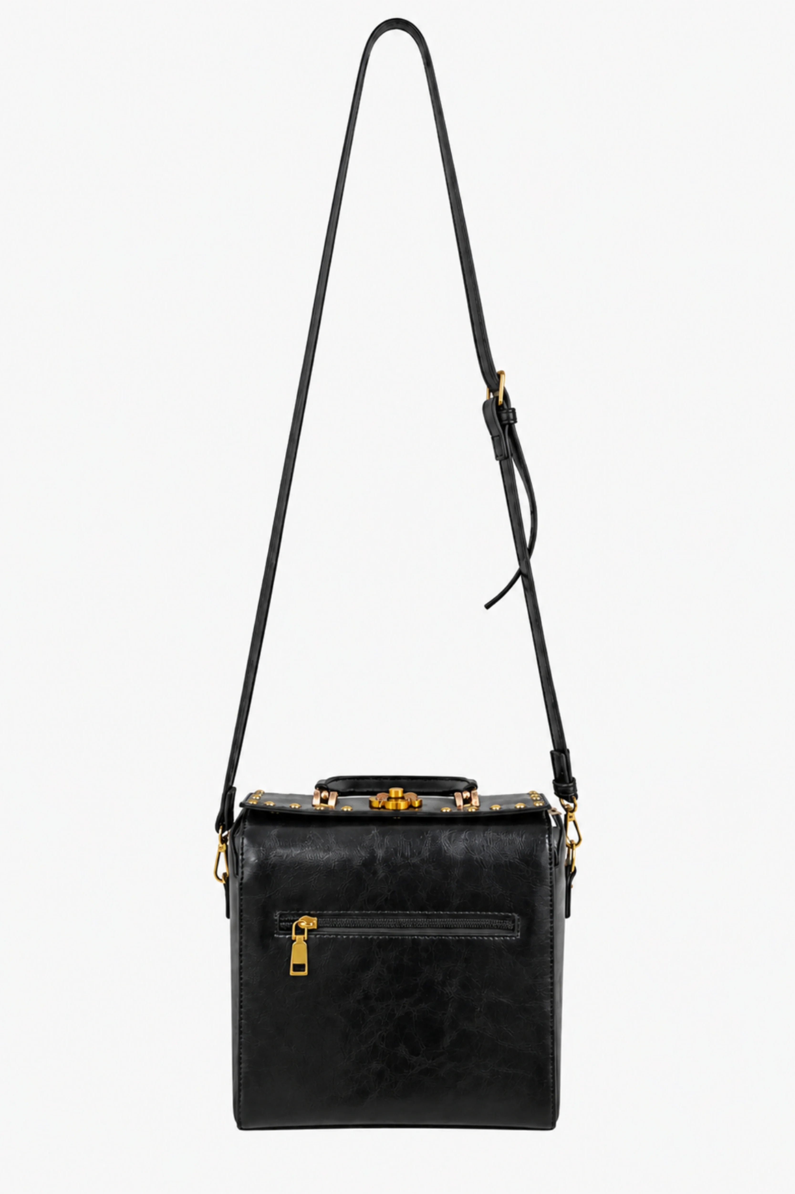 Vintage Clock Embellished Handbag-Global Republic