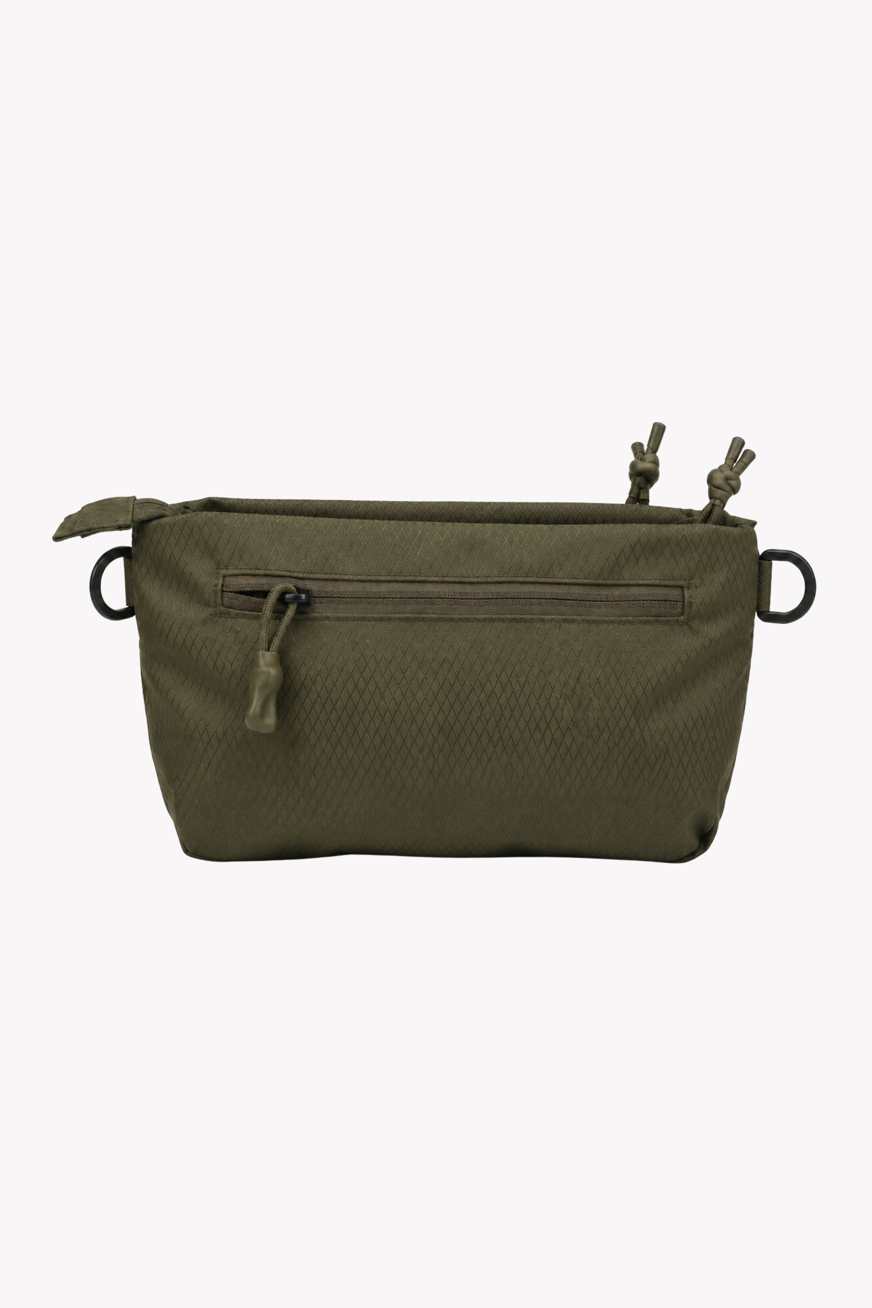 Coffee Brown Utility Kit Pouch Sling Bag