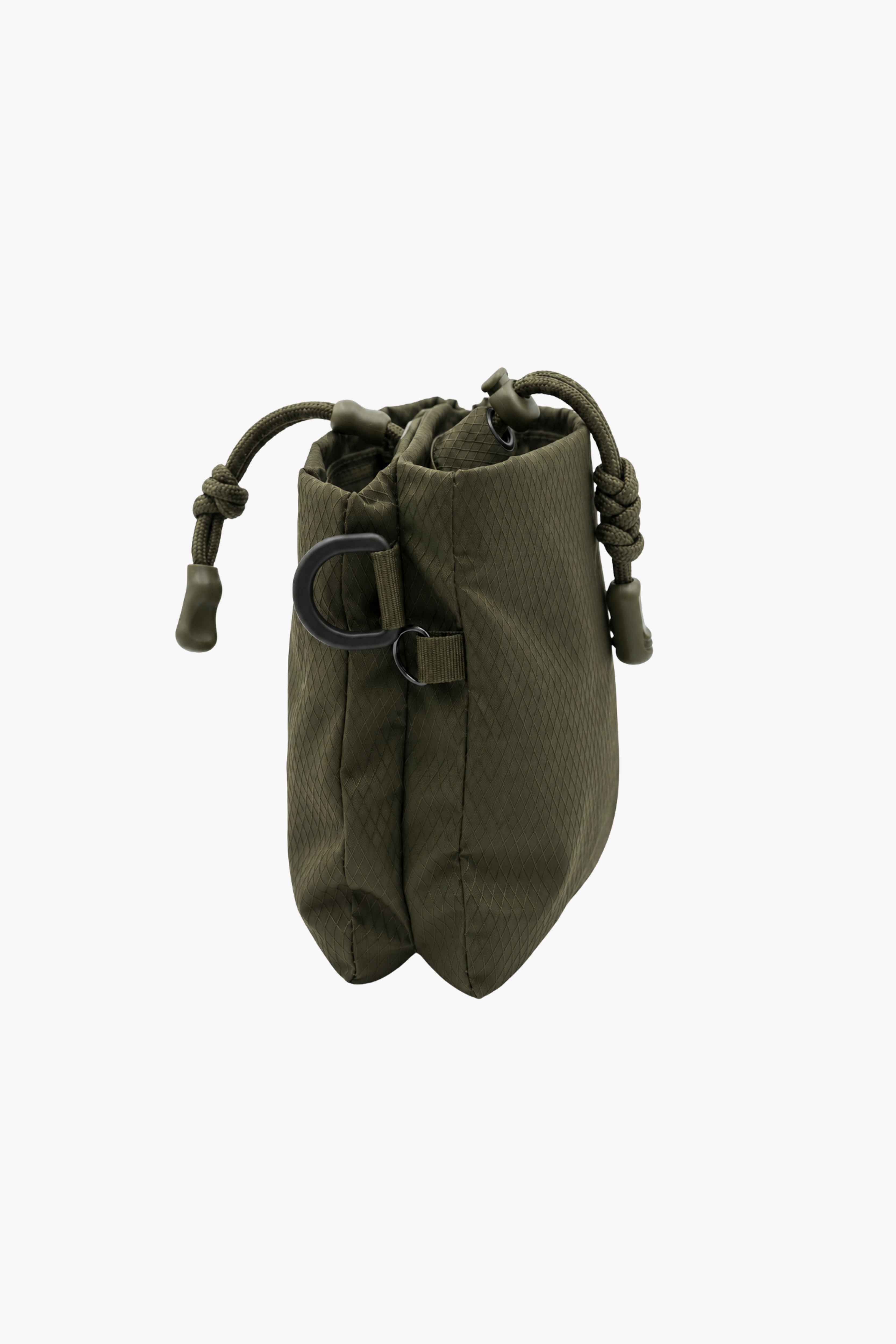Coffee Brown Utility Kit Pouch Sling Bag