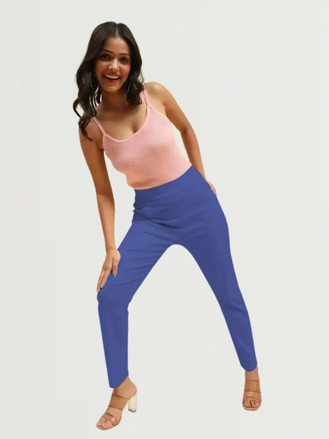 Blue Ultra Stretchable Jeggings - Global Republic