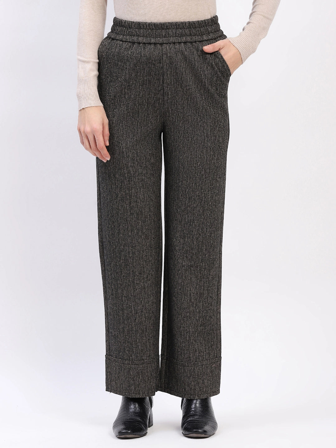 Pinstripe Chevron Winter Lower - Global Republic