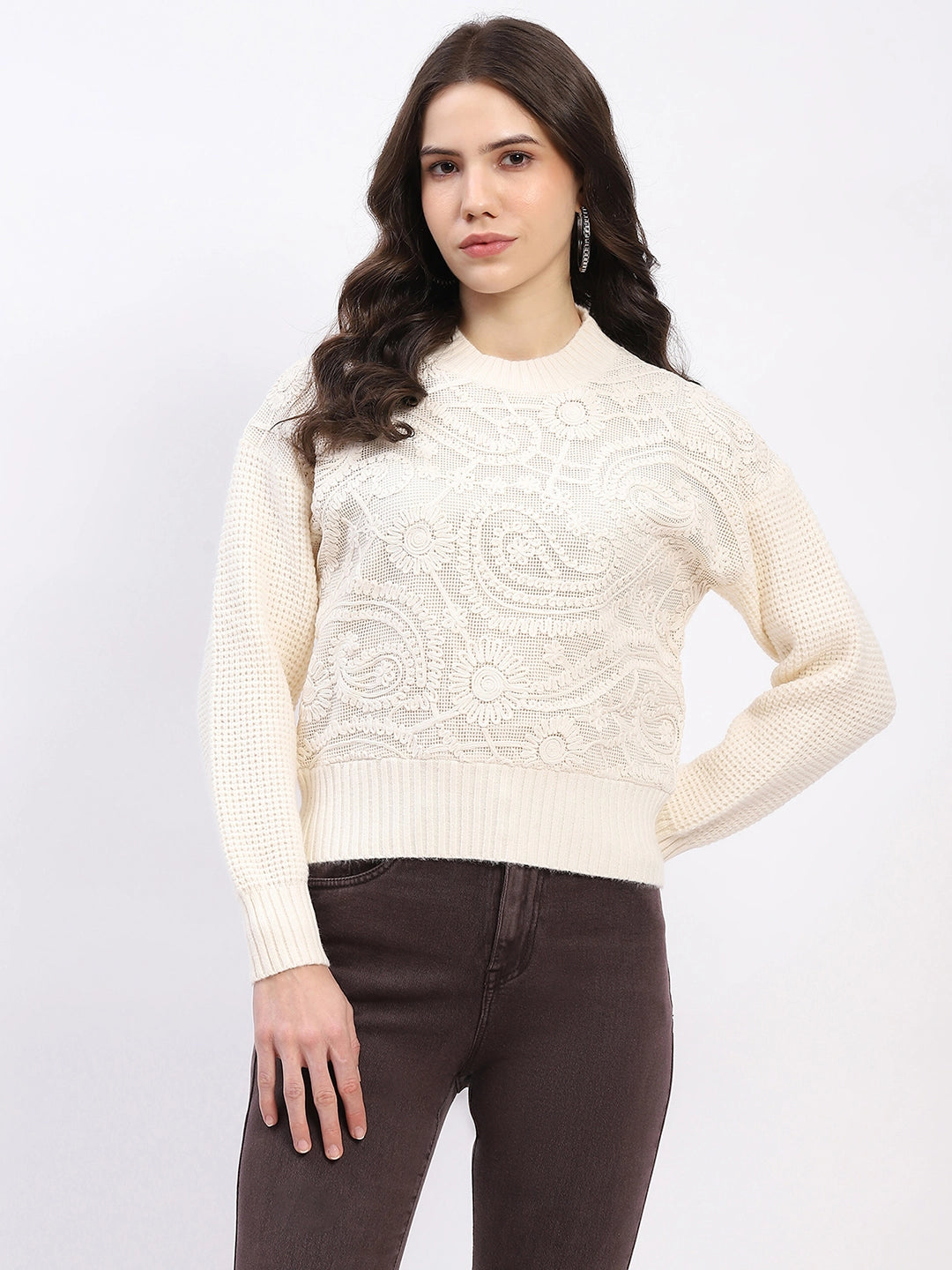 Classic Embroidered Pullover - Global Republic