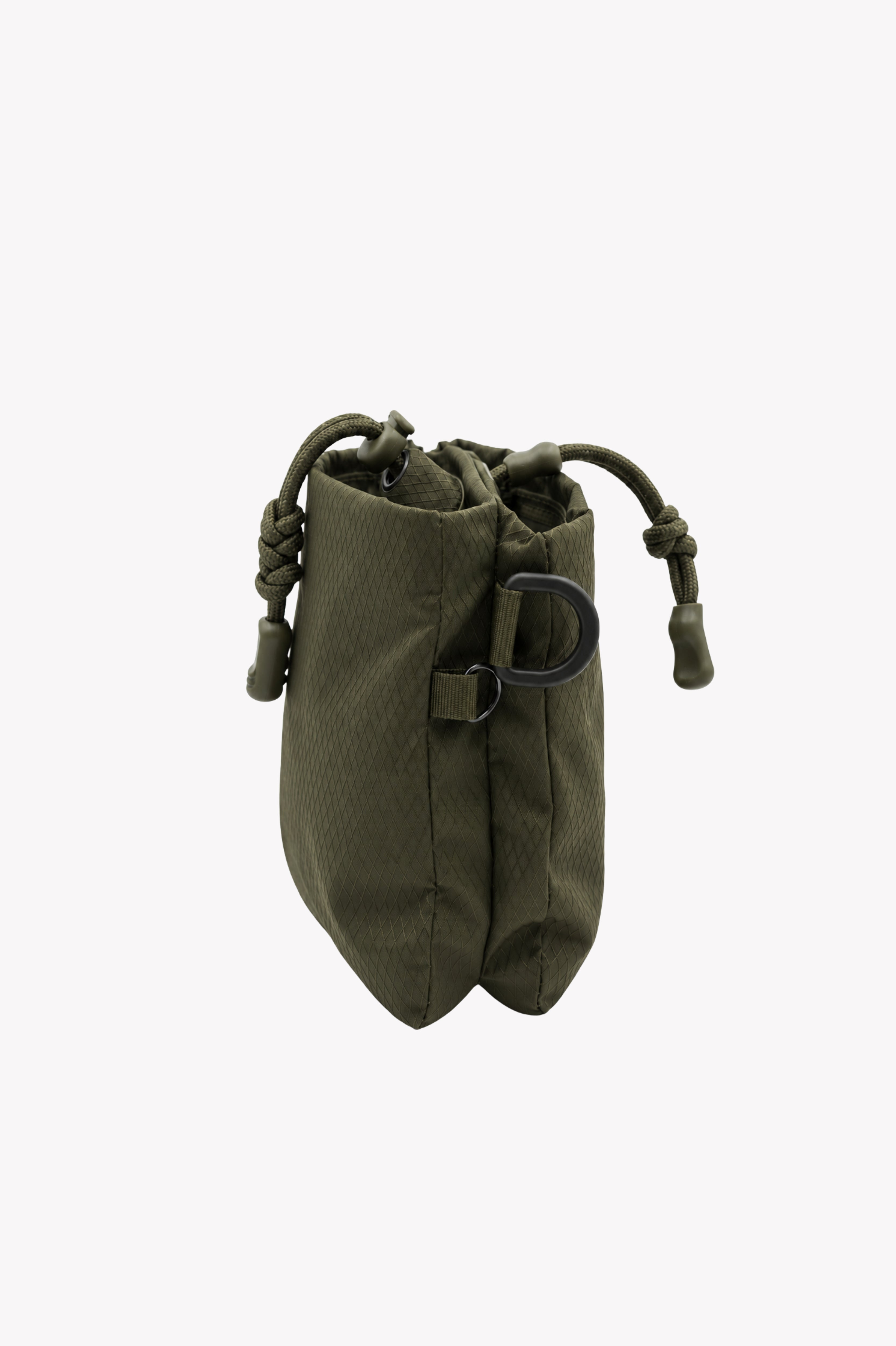 Coffee Brown Utility Kit Pouch Sling Bag