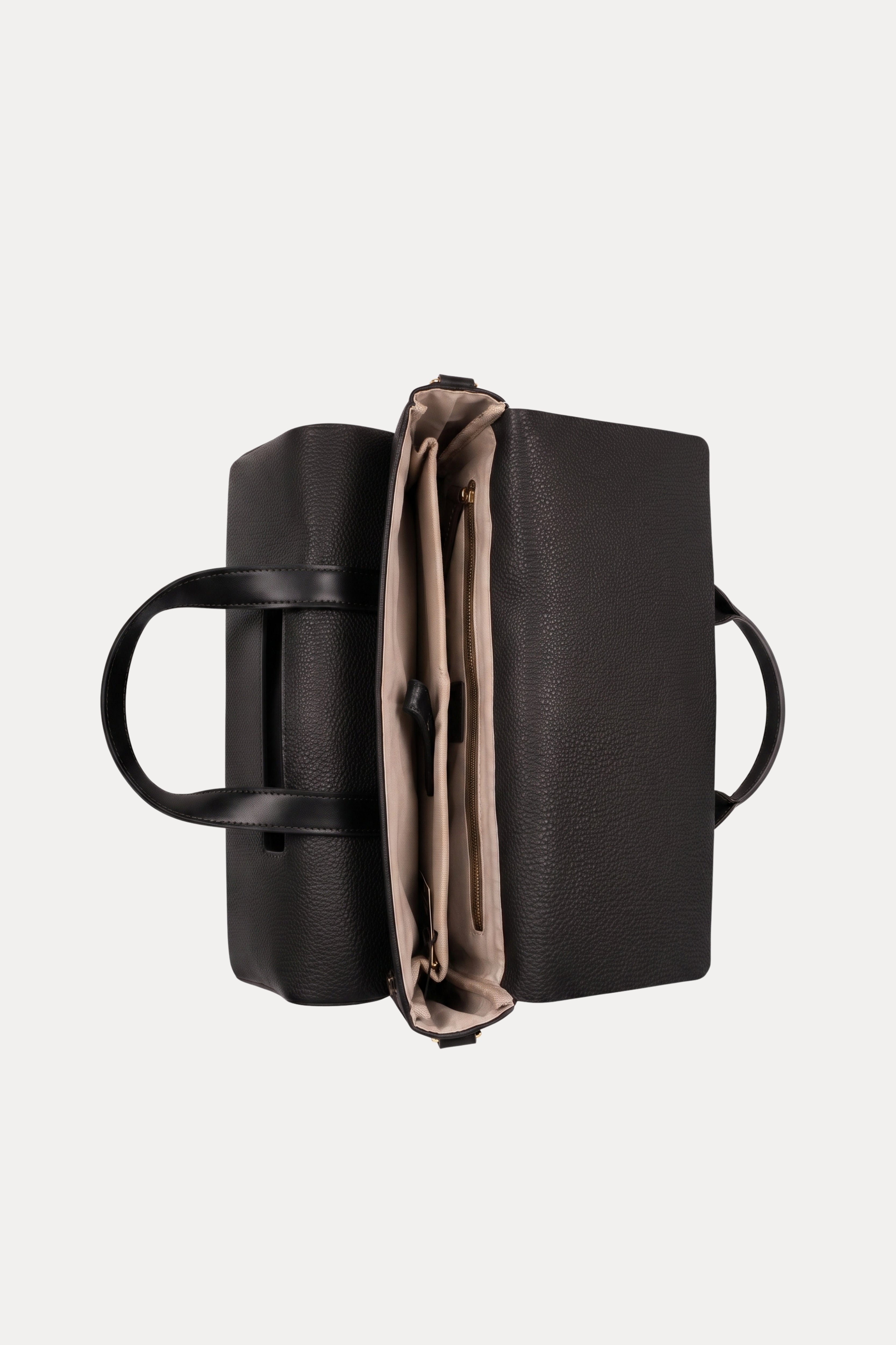 Coffee Leather Laptop Bag