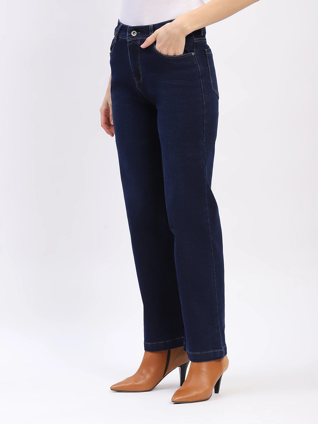 Blue Straight Jeans