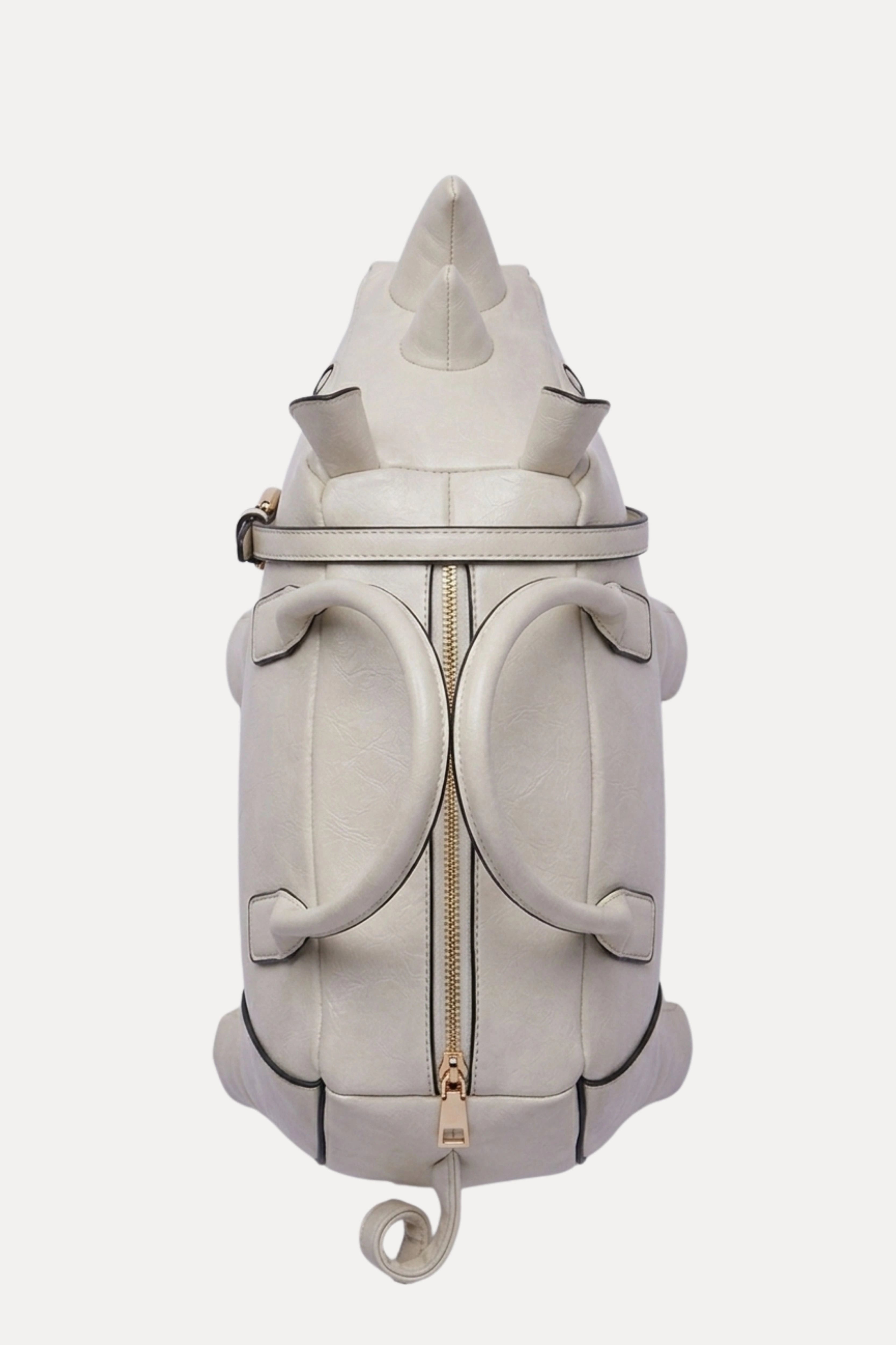 Rhino Shape Statement Handbag
