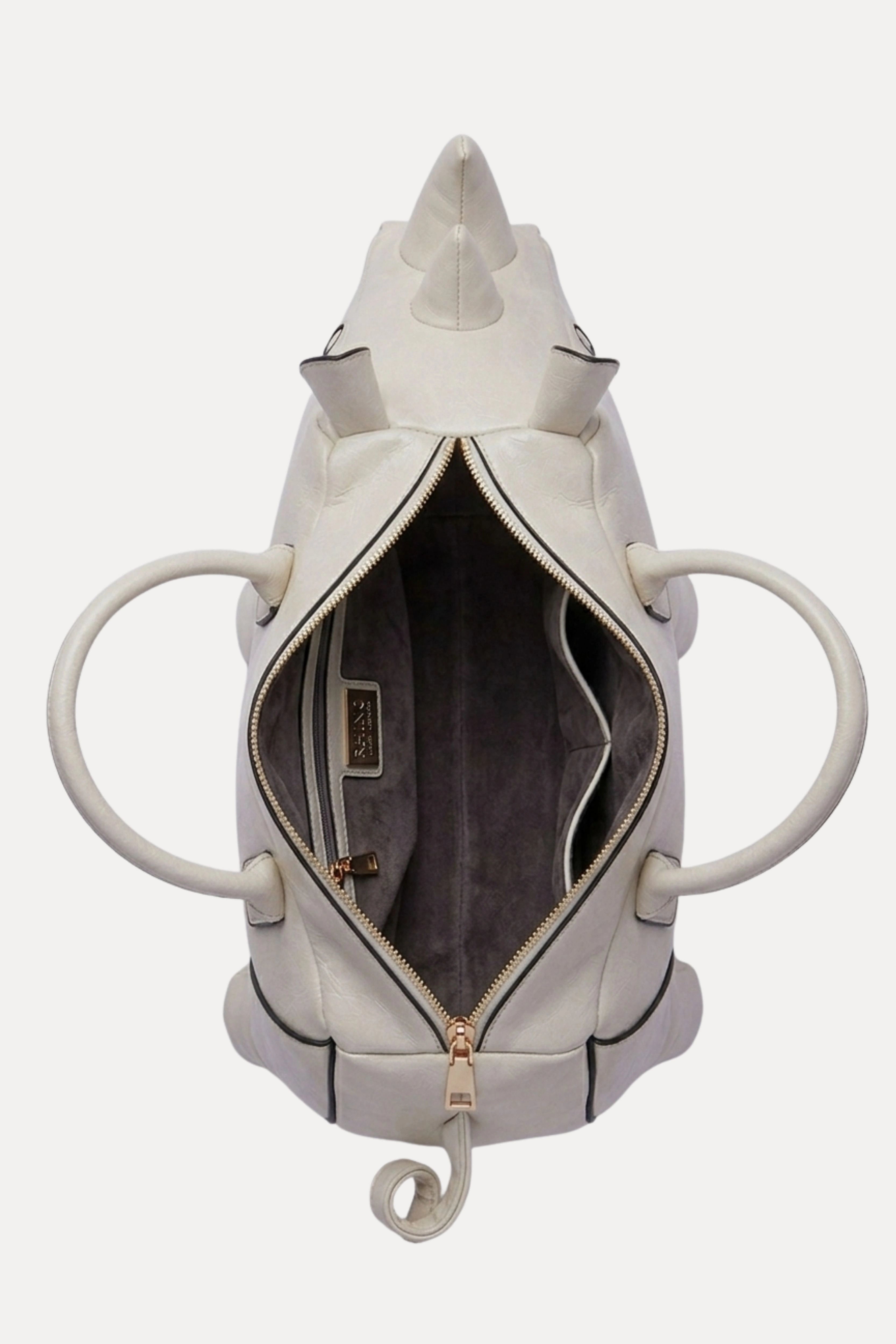 Rhino Shape Statement Handbag