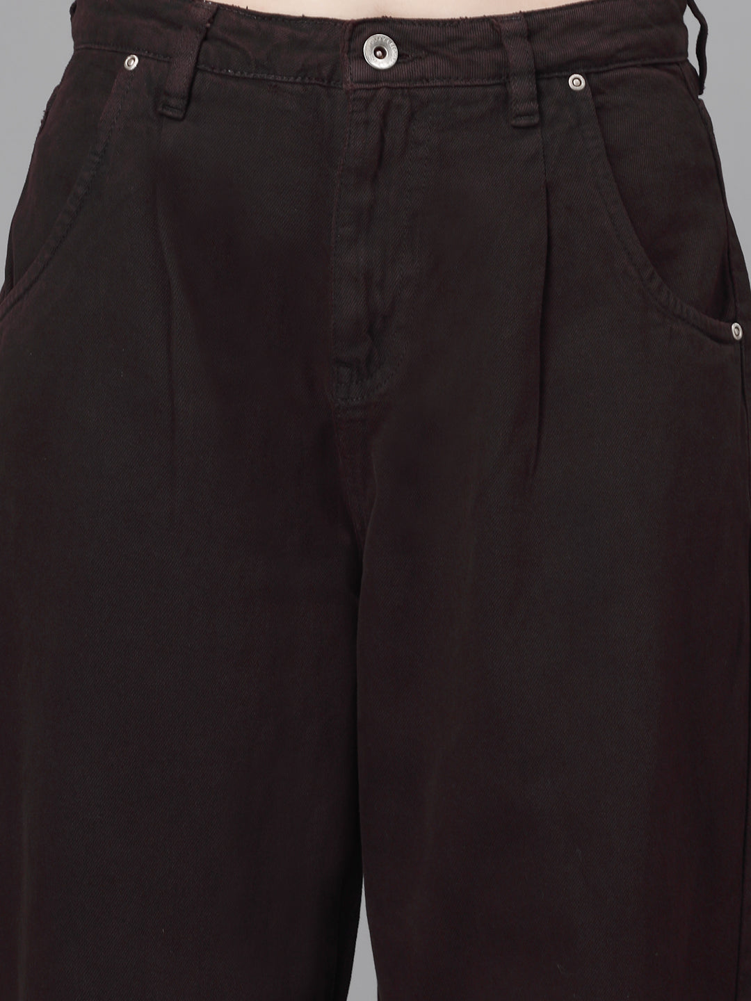 Mom-Fit Black Cotton Jeans - Global Republic