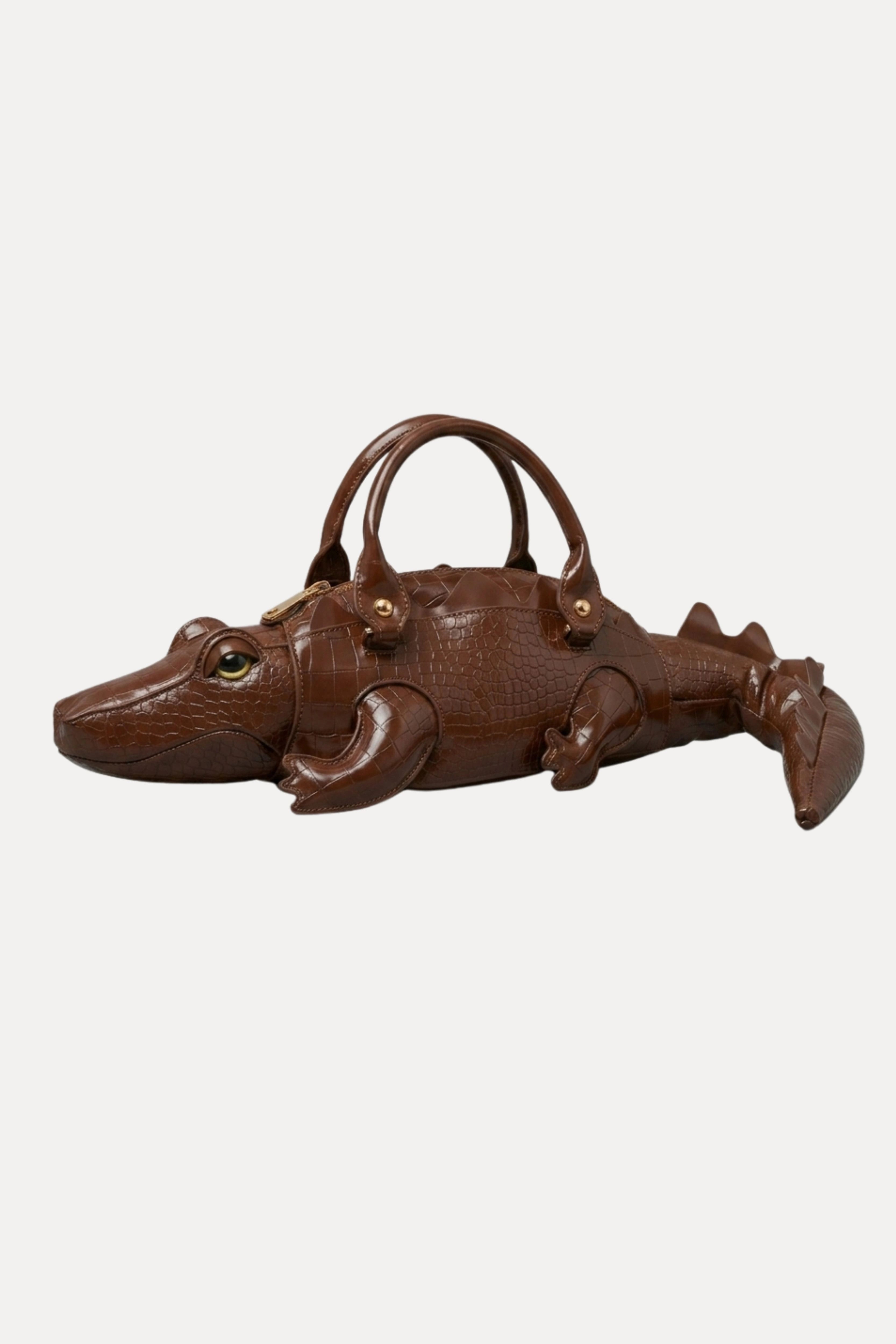 Alligator Statement Handbag