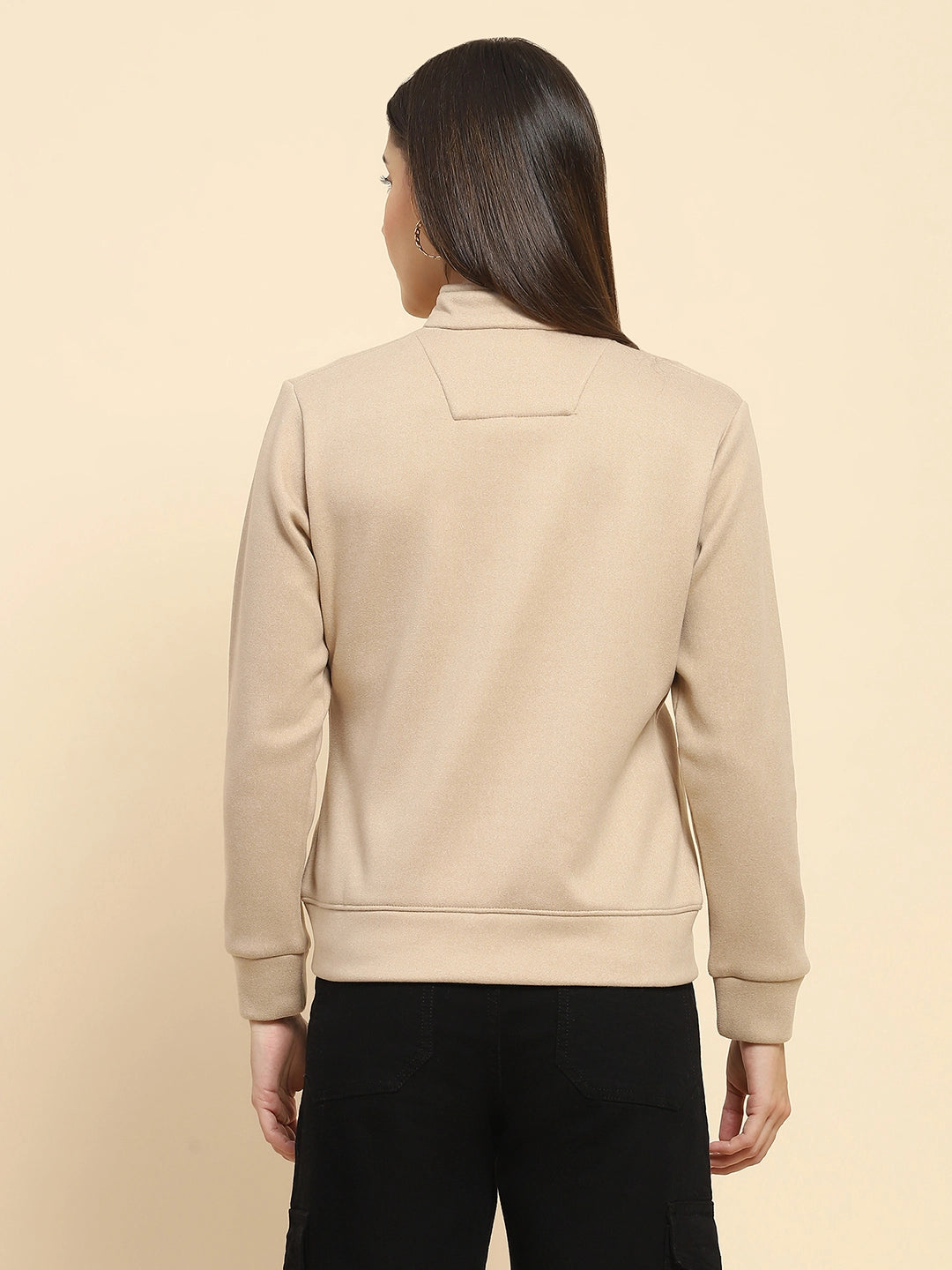 Fawn Solid Sweatshirt - Global Republic