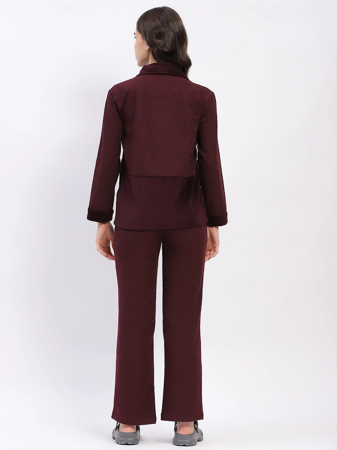 Shacket-Style Winter Night Suit