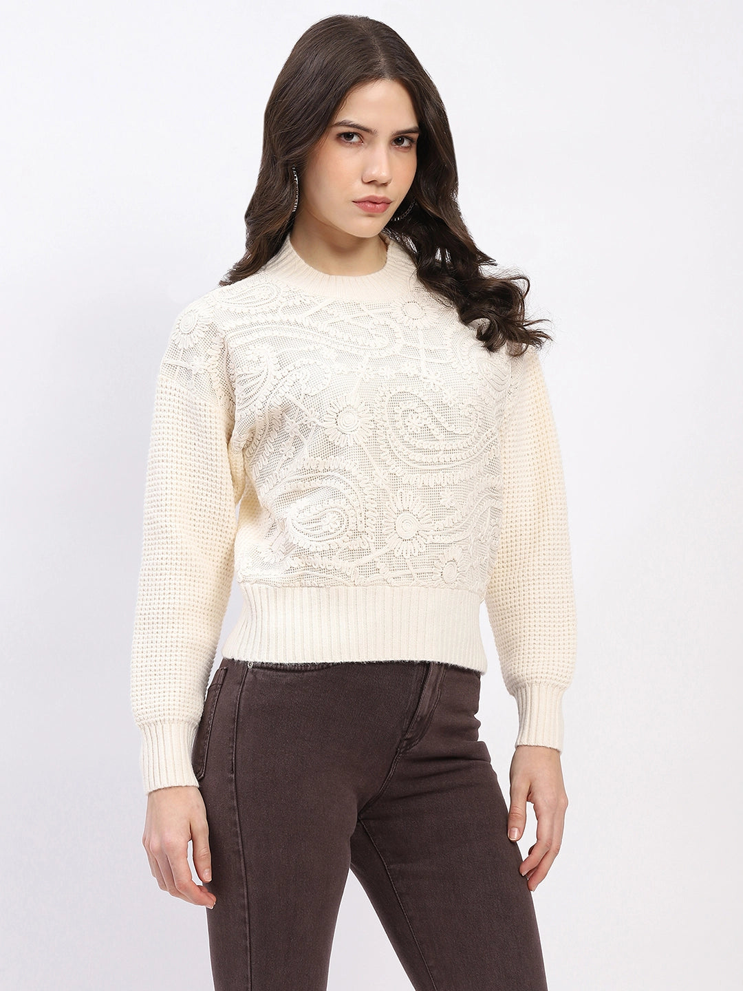 Classic Embroidered Pullover - Global Republic