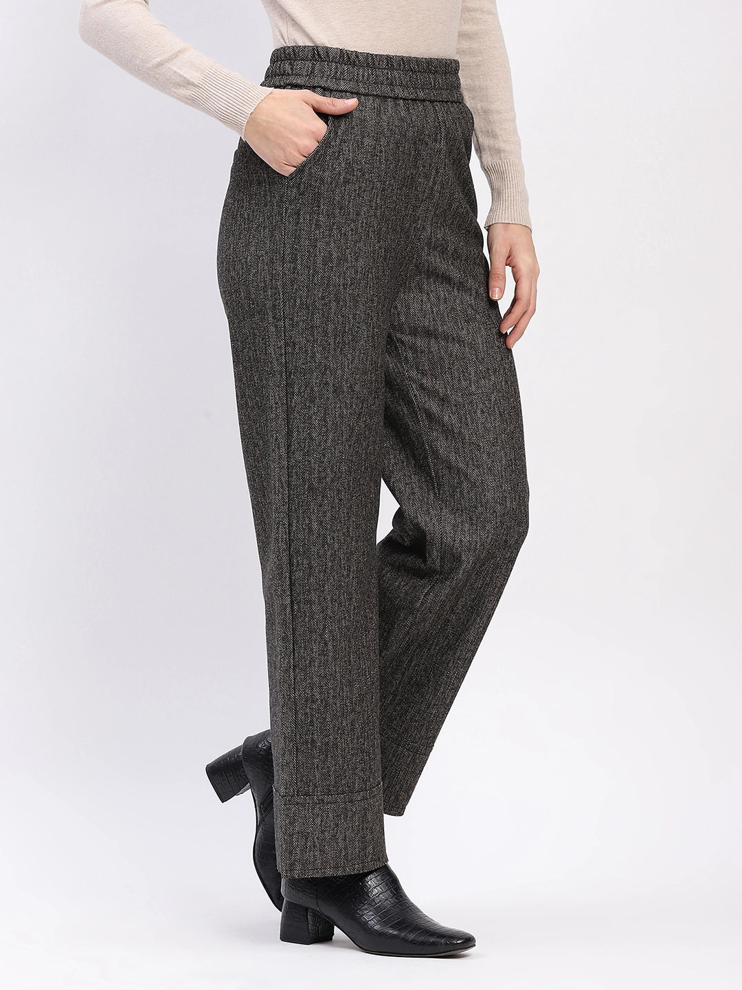 Pinstripe Chevron Winter Lower - Global Republic