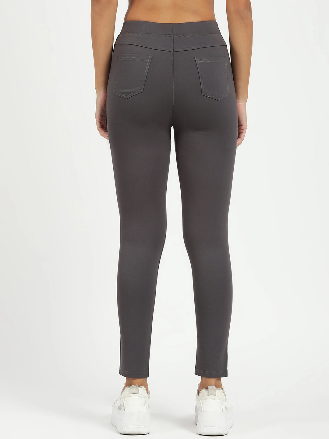 Grey Ultra Stretchable Jegging - Global Republic
