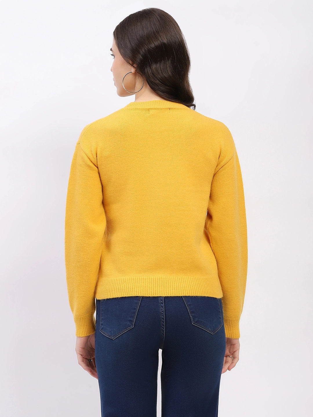 Floral Embellished Winter Pullover - Global Republic