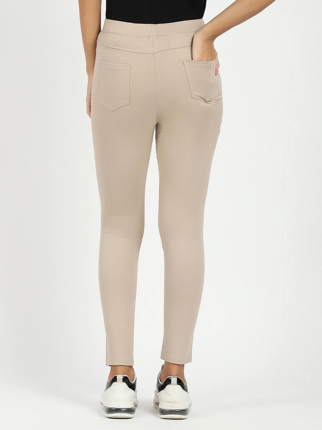 Camel Ultra Stretchable Jegging - Global Republic