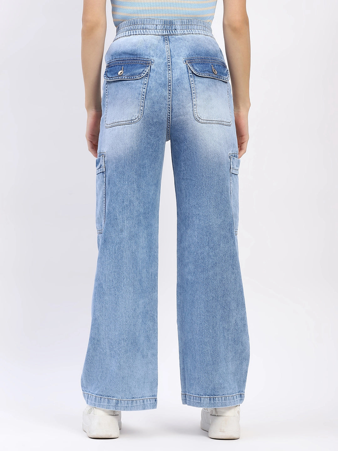 Street Style Cargo Jeans - Global Republic