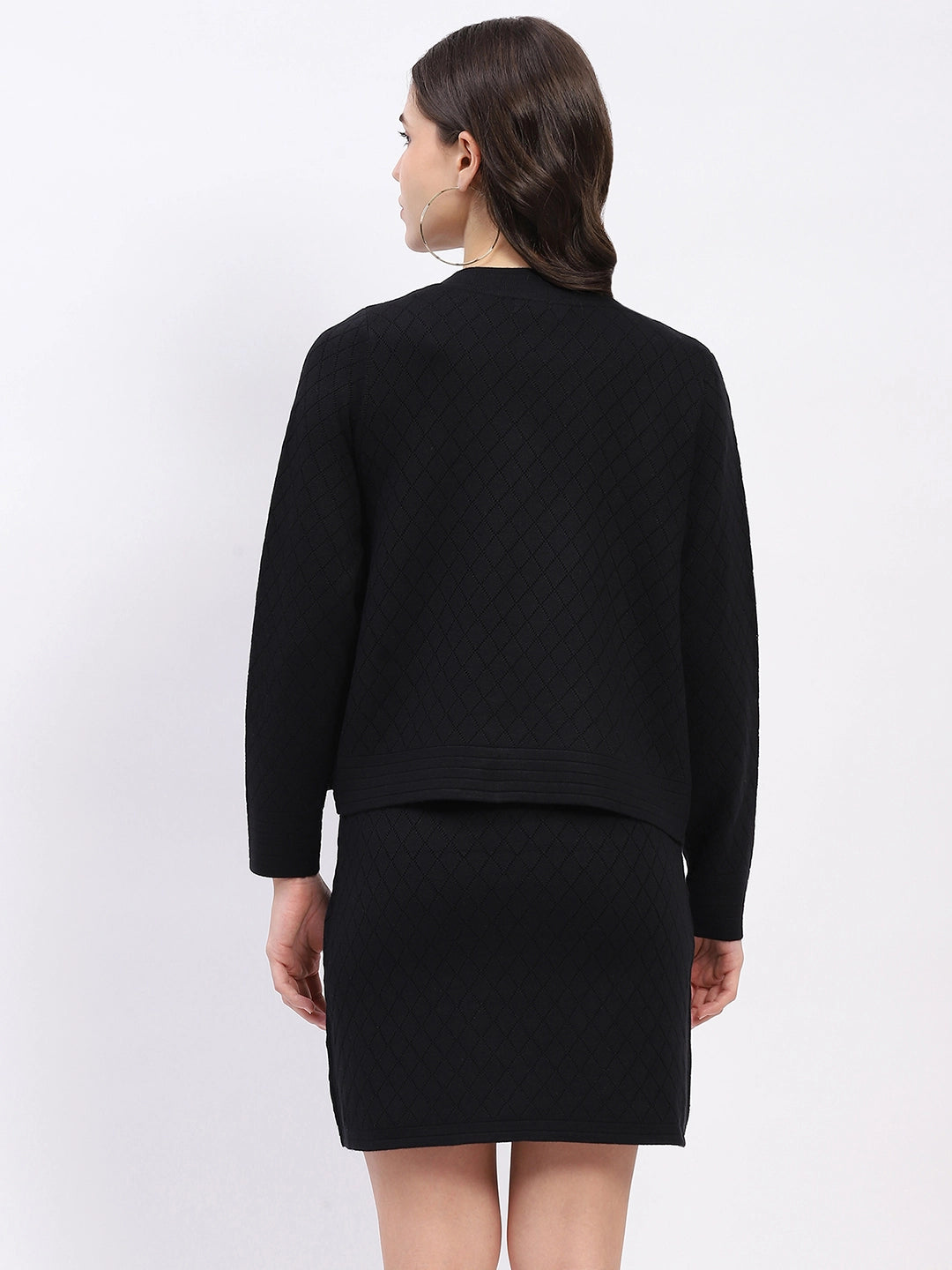 Black Winter Dress Set - Global Republic