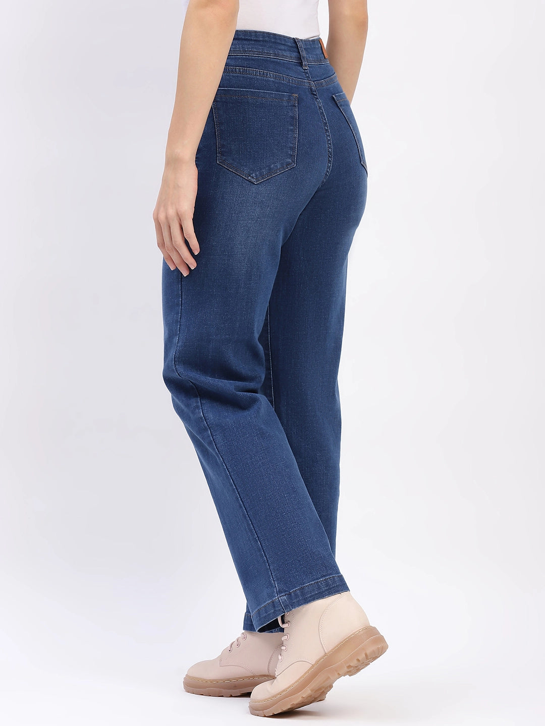 Blue Straight Jeans