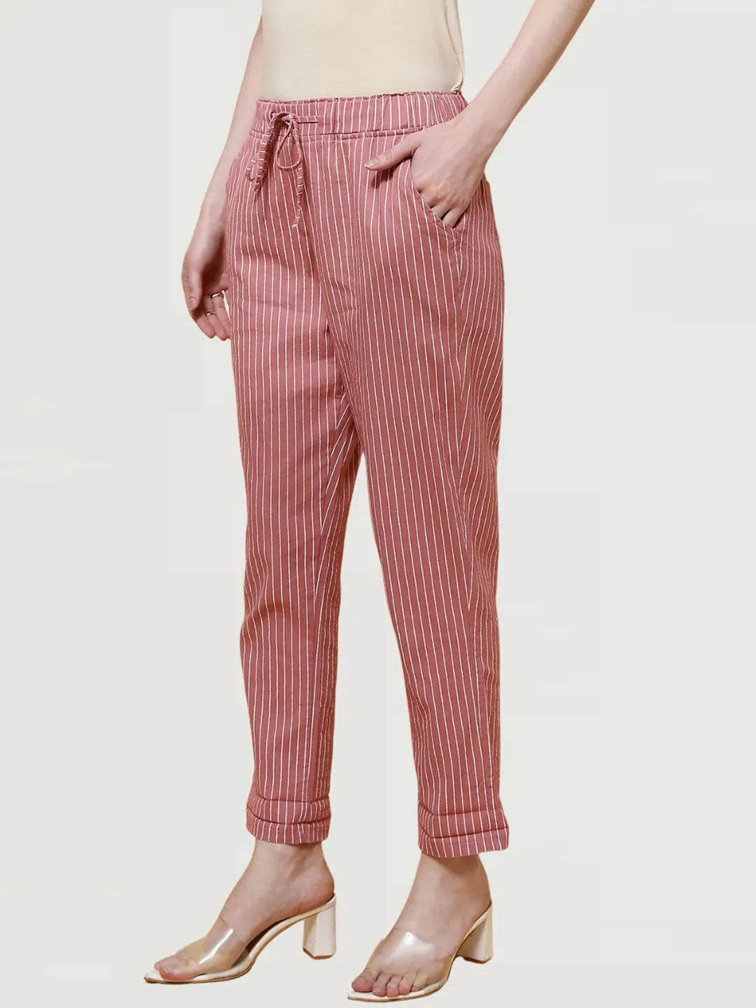 Onion Cotton Regular Fit Lower - Global Republic