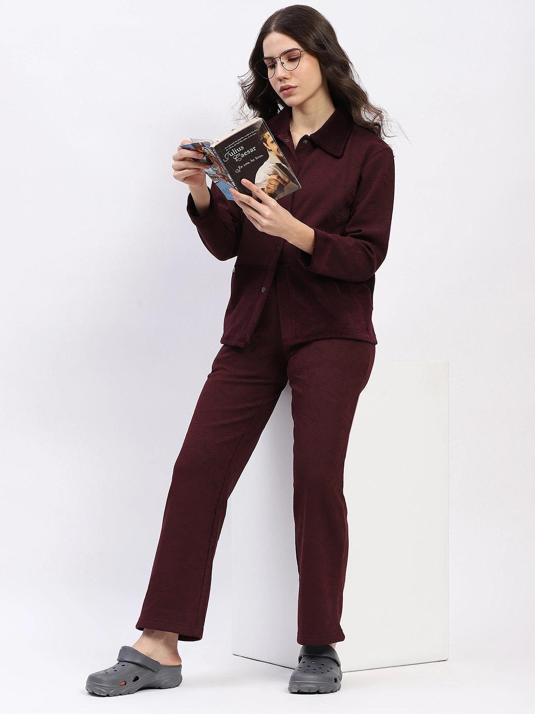 Shacket-Style Winter Night Suit - Global Republic