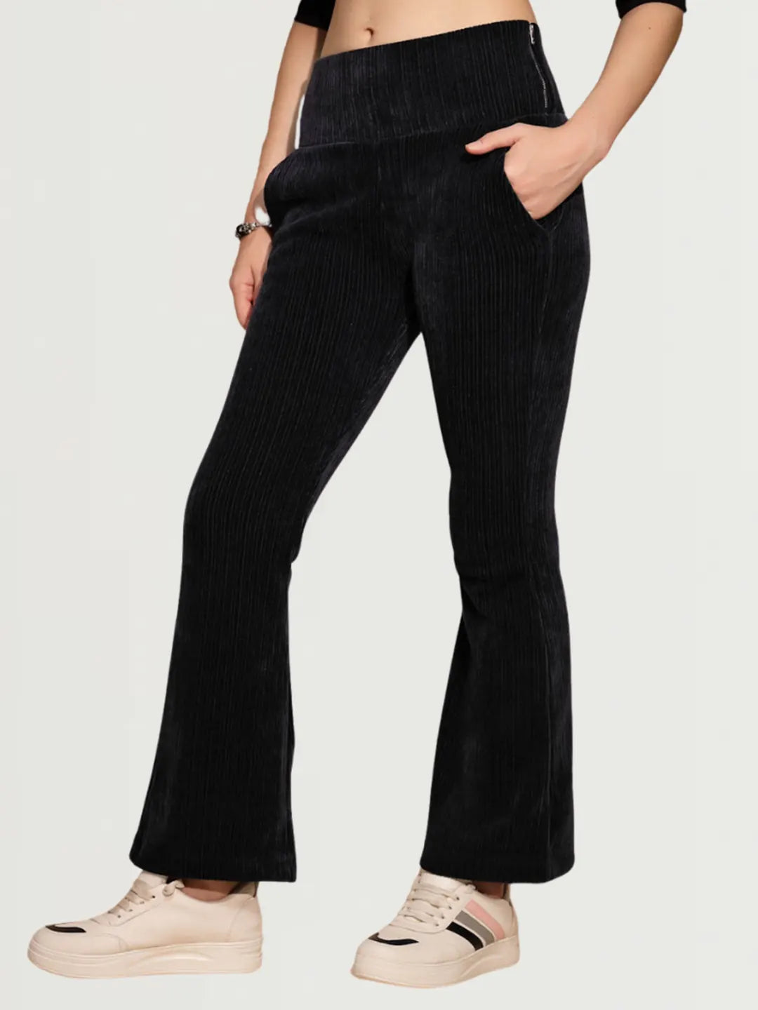 Blue High Rise Stretchable Jegging - Global Republic