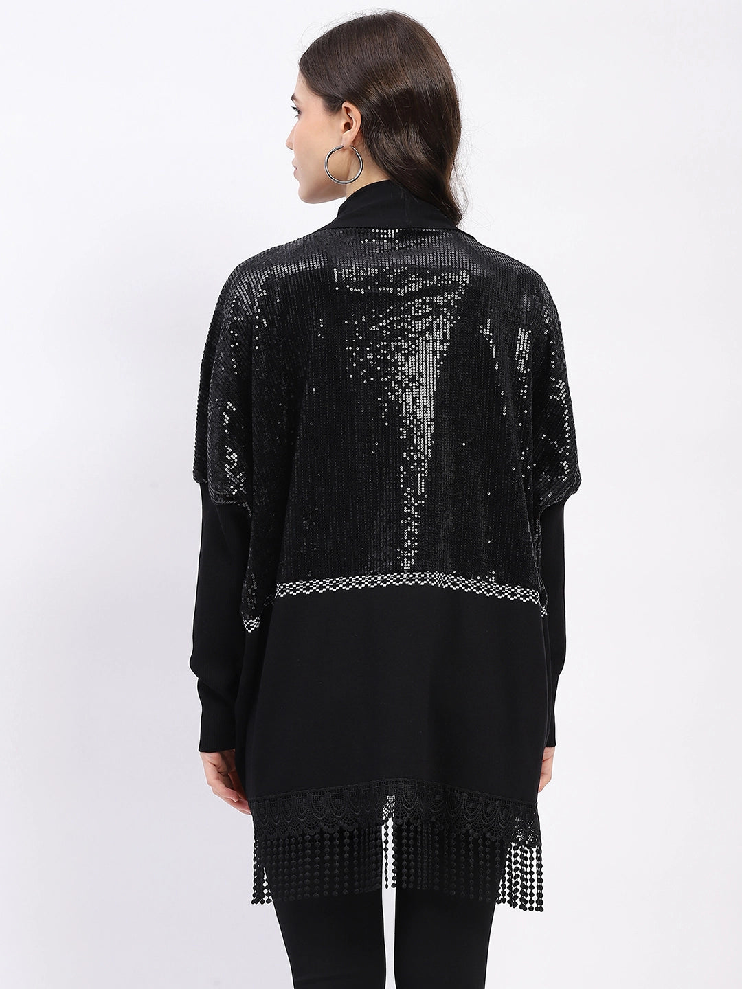 Winter Sequined Party Shrug - Global Republic