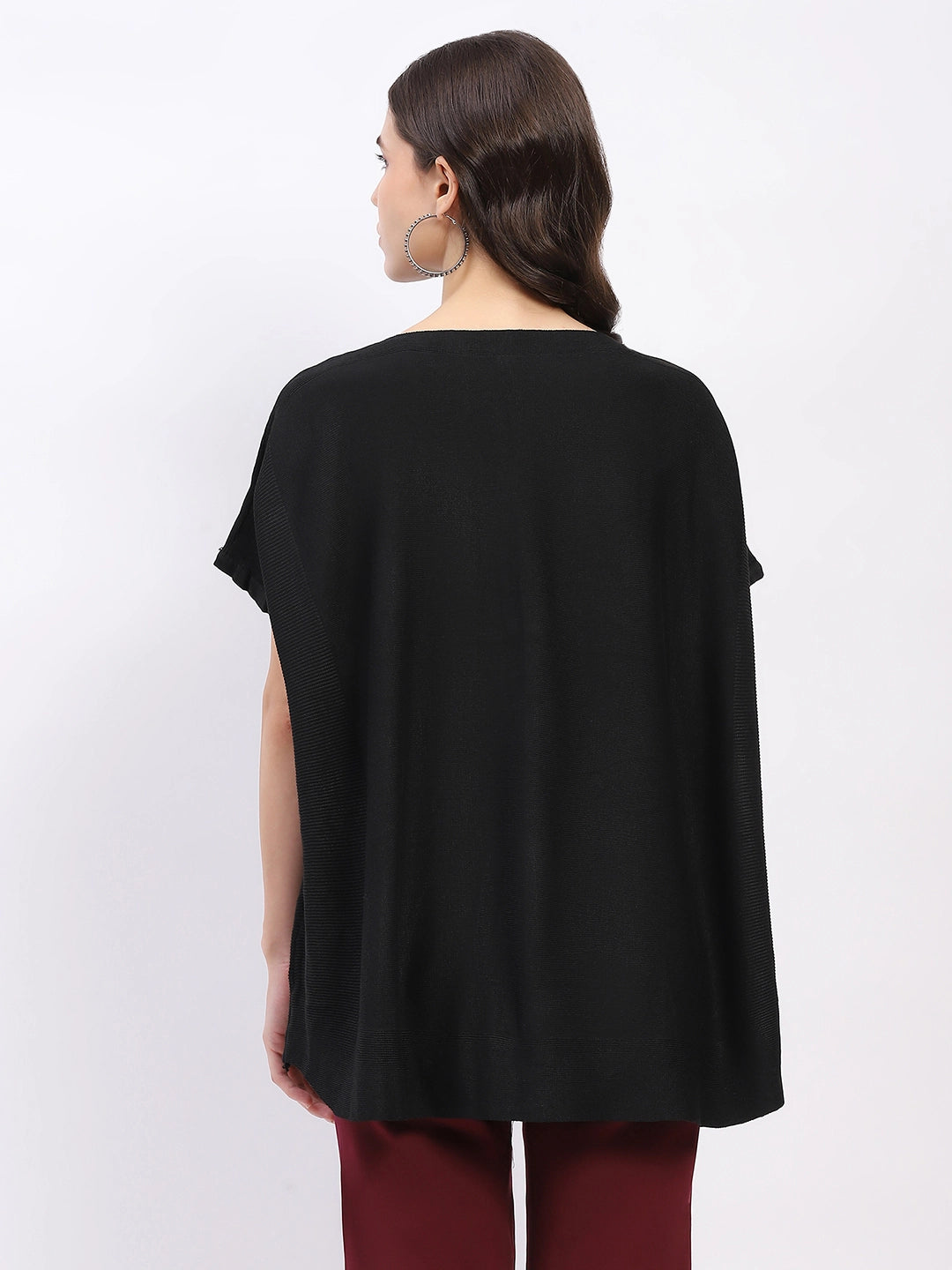 Kaftan-Style Cotton-Blend Top - Global Republic