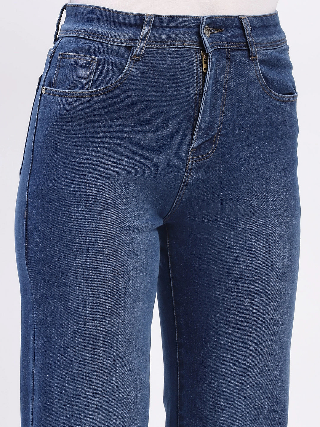 Blue Straight Jeans