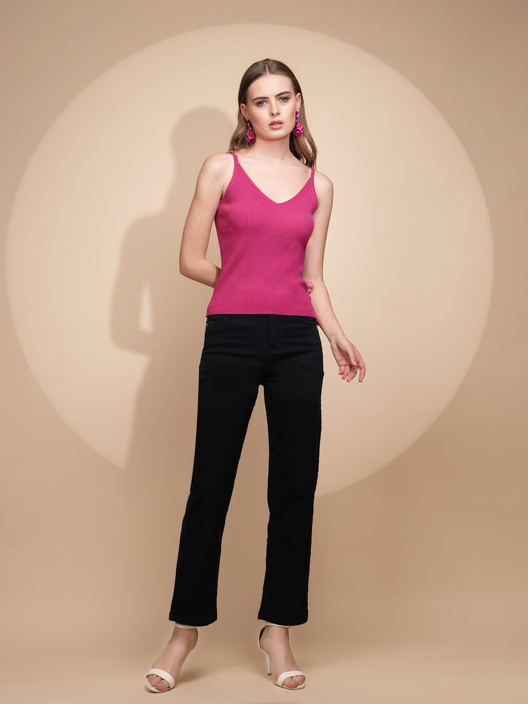 Two Way Neck Camisole Top - Global Republic