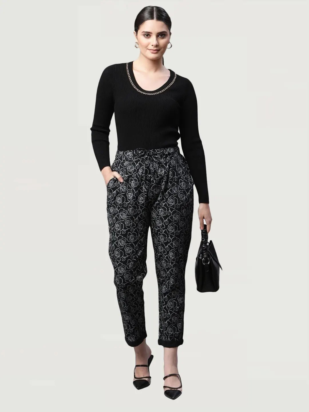 Beige Checkered Lower - Global Republic