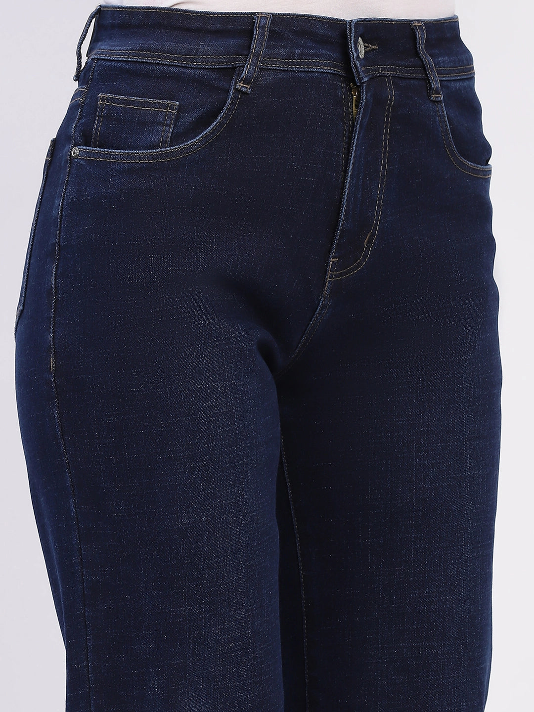 Blue Straight Jeans