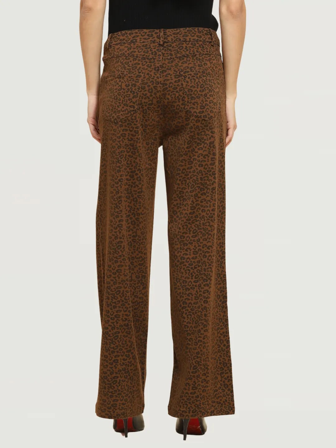 Animal Print Loose Fit Trouser - Global Republic