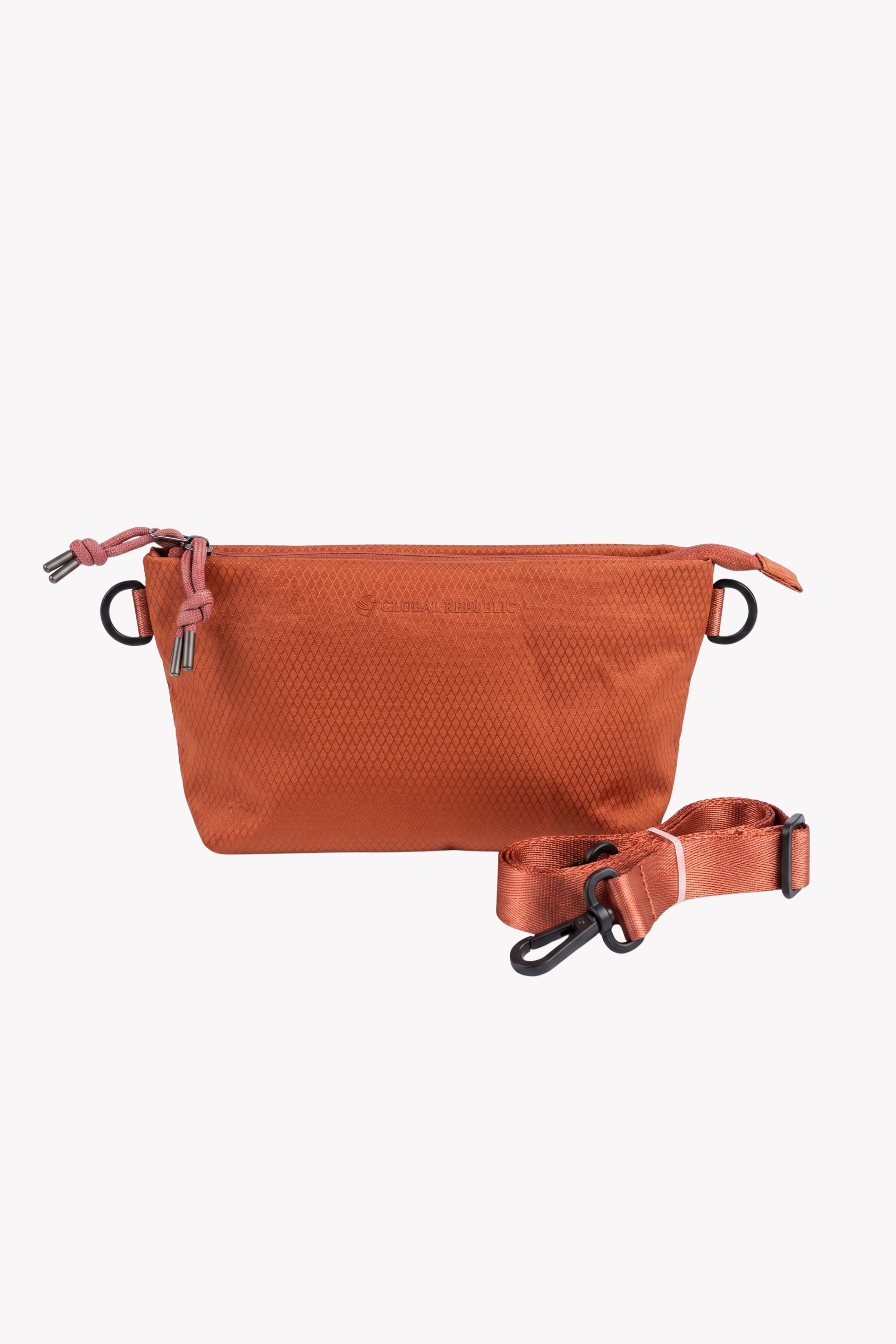 Orange Utility Kit Pouch Sling Bag